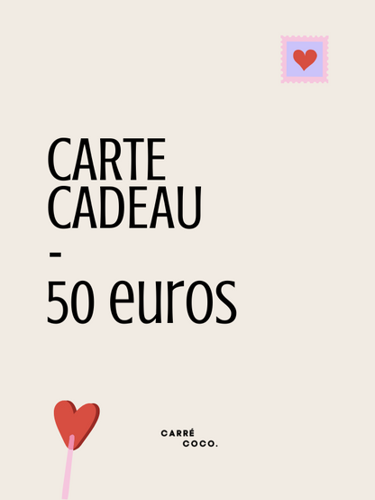 Carte Cadeau